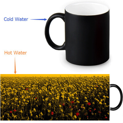 

Wu Tang Clan 350ml12oz Heat Reveal Mug Color Change Coffee Cup Sensitive Morphing Mugs Magic Mug Milk Tea Cups