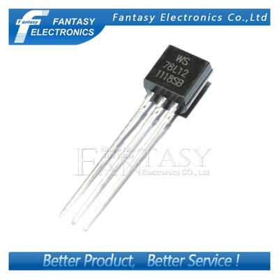 

100PCS 78L12 three-terminal voltage regulator circuit output 12V 100MA TO-92 new and original free shipping