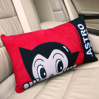 

Armchair Astronomical car lumbar car office back cushions lumbar pillow memory cotton single cartoon models YK-05R red&black