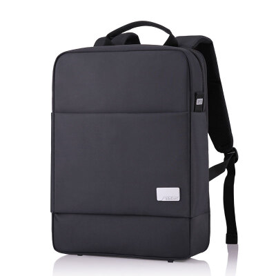 

Italian Jun Wah Shi Genvas Business Light Apple Computer Bag Shoulder Bag Men & Women Leisure Backpack Wear Waterproof Student Student Bag S0731 15 inch black