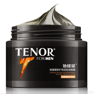 

Его энергия энергия заменить минеральное масло Mud Mask 125g (Мужчины Нефть управления Deep Cleansing Mask моющее средство омоложение)