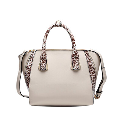 

Luxury brand new women leather tote bags famous Leopard OL style designer Shell women messenger bags cross body leather handbags