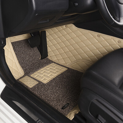 

O beautiful AYM all surrounded by wire ring car mat Mazda 6 Artez special warm rice color