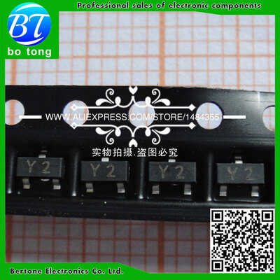 

Free shipping 200PCS MMBT8550LT1G 8550 SS8550 Y2 1.5A SOT-23 Transistors PNP