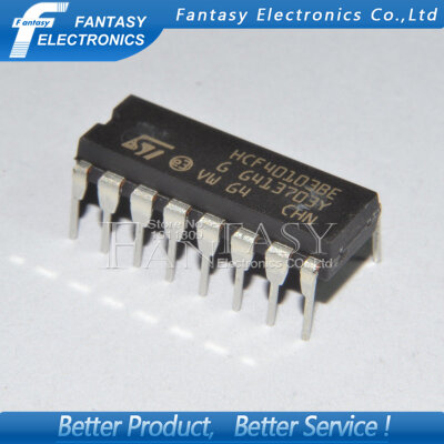 

10PCS HCF40103BE DIP16 HCF40103 DIP HCF40103BEY new&original IC free shipping