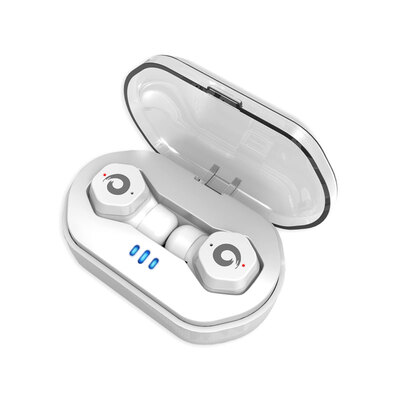 

Современный (HYUNDAI) F8 Bluetooth-гарнитура беспроводные спортивные уши мини-стелс в ухе бас водонепроницаемый шумоподавление бизнес-сотовый телефон мобильный телефон универсальный белый
