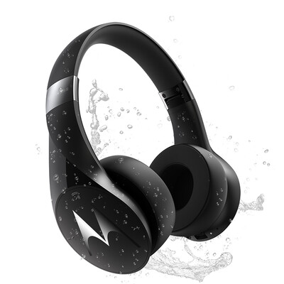 

Motorola Pulse Escape + Earmuffs Складные проездные портативные Bluetooth-наушники для беспроводного доступа Водонепроницаемый и пылезащитный регулируемый объем черный