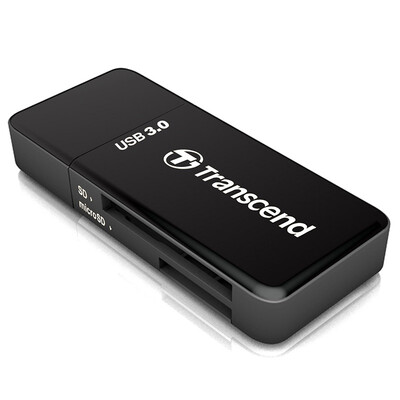 

Transcend (Transcend) USB 3.0 RDF5 SD читателя высокой скорости карты (черный)