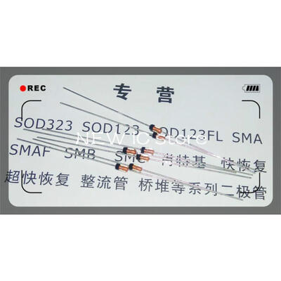 

250PCS GERMANIUM DIODE 1N34A DO-35 1N34 IN34A DO1