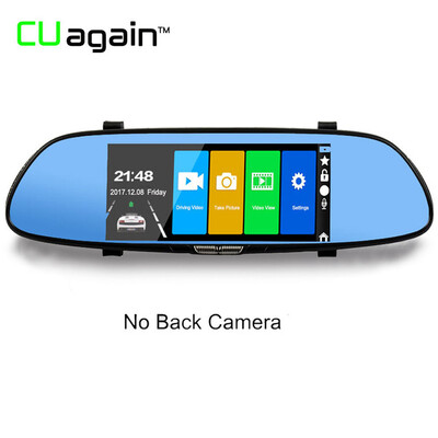 

7-дюймовый автомобильный DVRS-камера ночного видения Dash Cam HD 1080P Двойная линза G-Sensor Loop Recording Video Recorder Камера