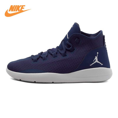 

Nike Authentic Новое поступление Для мужчин дышащие Баскетбольные кеды Спортивная обувь темно-синий 834064-402