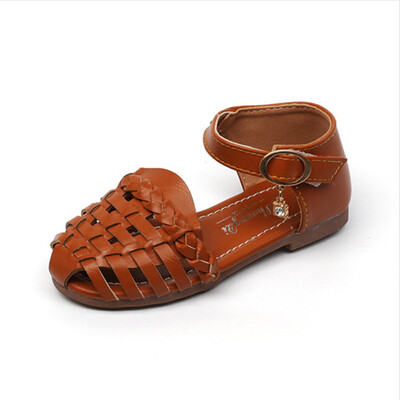 

Fashion Children Shoes Girls Sandals 2018 New Summer Kids Shoes for Girl Roman Gladiator Sandals Soft sole Flat Princess Shoes