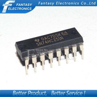 

5PCS SN74HC251N DIP16 SN74HC251 DIP 74HC251N 74HC251 new and original IC free shipping