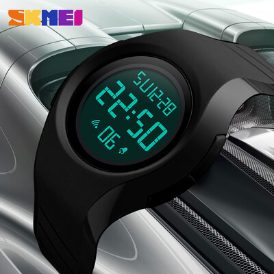 

SKMEI Merk mannen Mannen LED Digitale Militaire Horloge 50  Dive Swim Jurk Sporthorloges Mode Outdoor Waterdicht Horloges 1269