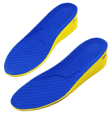 

ERGOfoot 2-слойный 3.5 Plus 1,5 см Высота Увеличение обуви Стельки Air Cushion Heel Insert для мужчин и женщин