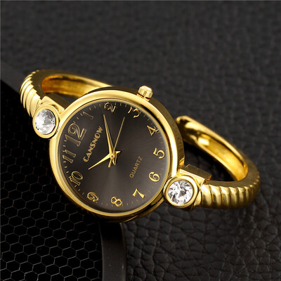 

Ladies Quartz Watch Small Rhinestones Creative Elegant Version