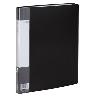 

Comix) PF20AK A4 20 pages of books / documentary black office stationery