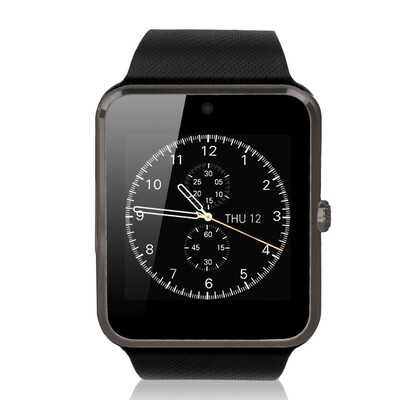 

Elegance dual mode Smart watch phone for iPhone 6Splus5S Samsung S6S5S4Note 4Note 3 HTC Huawei Android smartphone wpedometer message