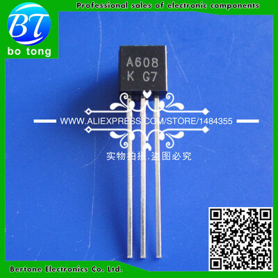 

FREE SHIPPING 100PCSLOT 2SA608 A608 TO-92