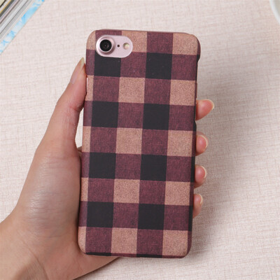 

Модные геометрические решетки Жесткий Матовая Пластик крышка для iphone 7 8 x Телефонные чехол ультра тонкий Капа для IPhone 6 6s