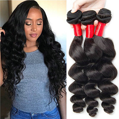 

CLAROLAIR Hair Loose Curly Virgin Hair Unprocessed Virgin Loose Wave Hair Brazillian Loose Wave Hair 3 Bundles Free Shipping