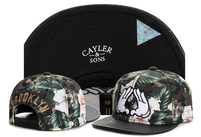 

Snapbacks Cayler & Sons Hip-Hop Fashion Adjustable Mens Hat Ms Ball Cap High Quality Burst Series Snapback Hat