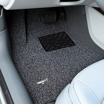 

Goodyear silk ring car mats flying foot series Volkswagen Golf 7 non-travel version of the back row conjoined gray black