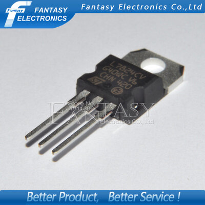 

100PCS L7824CV TO220 L7824 TO-220 7824 LM7824 MC7824 new and original IC free shipping
