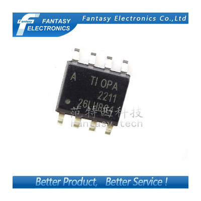 

5PCS OPA2211AIDDAR SOP8 OPA2211 SOP 0.03 Drift Low-Noise Rail-to-Rail Output OPA2211A SMD free shipping