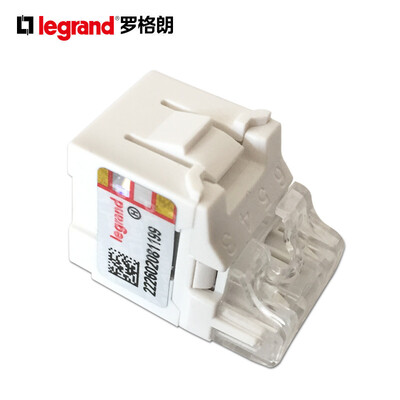 

Legrand Network Module Panel Single Port Information Panel 1 Box 12 Pack 632817