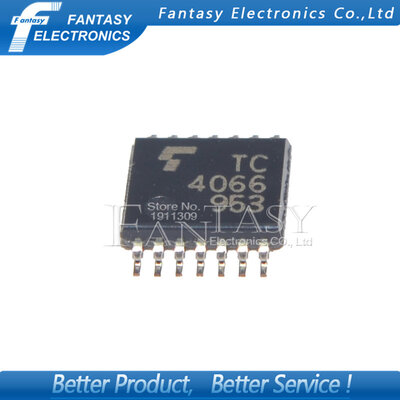 

10PCS TC4066BFT TSSOP14 TC4066BF TSSOP TC4066 SMD new and original IC free shipping