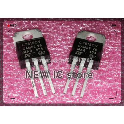 

FREE SHIPPING 25PCSLOT STMicroelectronics L7815CV 7815 L7815 TO-220 POSITIVE VOLTAGE REGULATORS