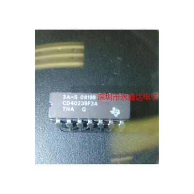 

10pcs/lot CD4023BF3A CD4023 CDIP original electronic components IC kit in stock