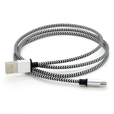 

1M 3Ft Durable Nylon Braided Data Sync Charger Cord for Samsung Galaxy S3 S4 S6 Edge LG HTC Android Phone Fast Charge