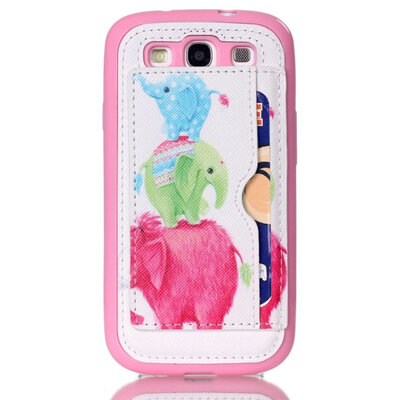 

мити новенький кожа слот для Samsung Galaxy S3 i9300 с позиции телефоны бесплатная доставка по отслеживанию.