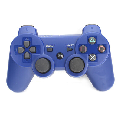 

for PS3 Blue Bluetooth Wireless Double shock Vibration Controller Remote Console