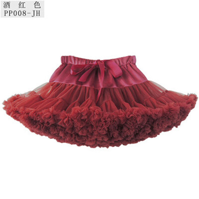 

free shipping 25 color New Baby Girls Tutu Skirt Ballerina Pettiskirt Layer Fluffy Children Ballet Skirts For Party Dance Princess