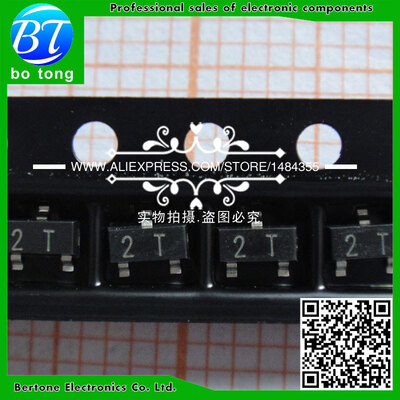

50PCS New MMBT4403LT1G MMBT4403 2N4403 06A 40V Marking code 2T PNP transistor SOT23