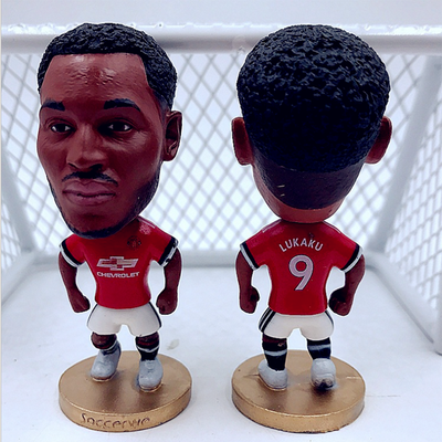 

5 PC Soccerwe Футбольные куклы звезды Marshall Педро Луксор Rushford Smolin Ferguson Футбольная кукольная модель Мини-статуя
