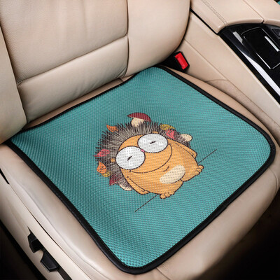 

BRYISH Four Seasons General Motors Cushion Four Seasons Seat Car Seat Cover 3D Mesh Cartoon Series Universal Seat Small Square Mat Pattern Order Single Note Factory Straight Hair