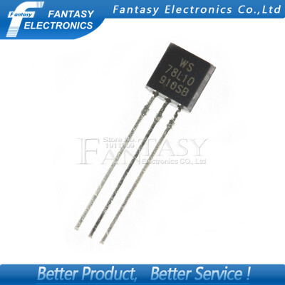 

100PCS 78L10 TO92 78L10 TO-92 L78L10 new voltage regulator IC free shipping