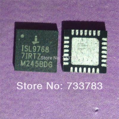 

5pcs/lot INTERSIL ISL97687IRTZ ISL97687 ISL9768 7IRTZ 4-Channel LED Driver with Phase Shift Control and 10-Bit Dimming Resolution