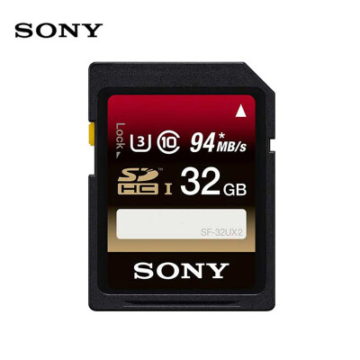 

Sony SONY 32G memory card SF-32UX2 SDHC UHS-I memory card SD card 94MB  read speed