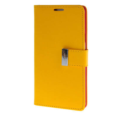 

MOONCASE чехол для Samsung Galaxy A7 Flip Leather Wallet Card Slot Bracket Back Cover Yellow