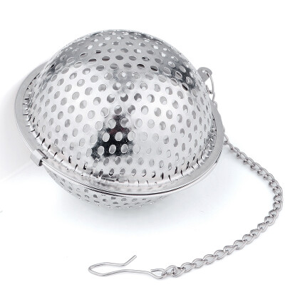 

【Jingdong Supermarket】 Ji Rui kitchen DIY / small tools kitchen series 304 stainless steel large stewed meat seasoning filter slag sieve hole halogen ball flavor treasure CP3025