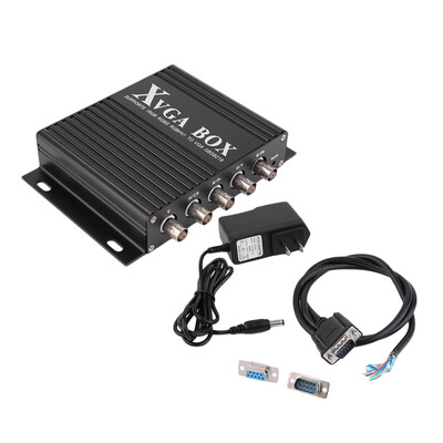 

XVGA Коробка RGB RGBS RGBHV с VGA-промышленный монитор Video Converter США Plug