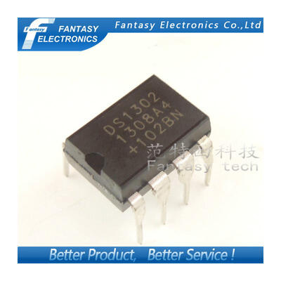 

10PCS DS1302N DIP8 Trickle Charge Timekeeping Chip new&Original DS1302 DIP