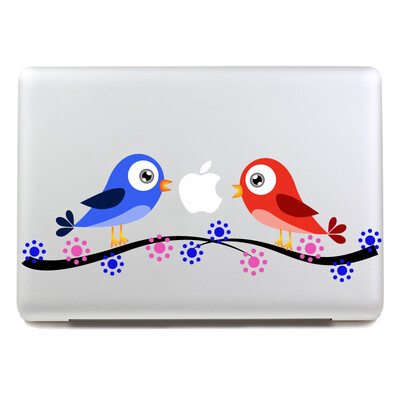 

GEEKIDMacbook retina decal sticker Partial decal birds macbook pro decal macbook air decal sticker