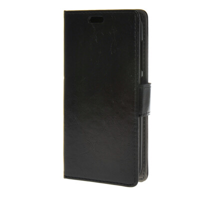 

MOONCASE Smooth PU Leather Flip Wallet Card Slot Bracket Back чехол для Huawei Ascend Y520 Black