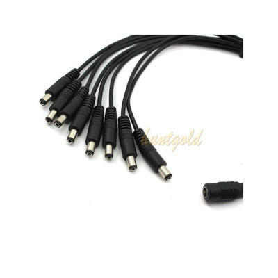 

Горячая CCTV аксессуары 1Pc постоянного тока от 1 до 4 Splitter Кабель питания Шнур для CCTV камеры 1 с Девушкой 8 Мужской адаптер